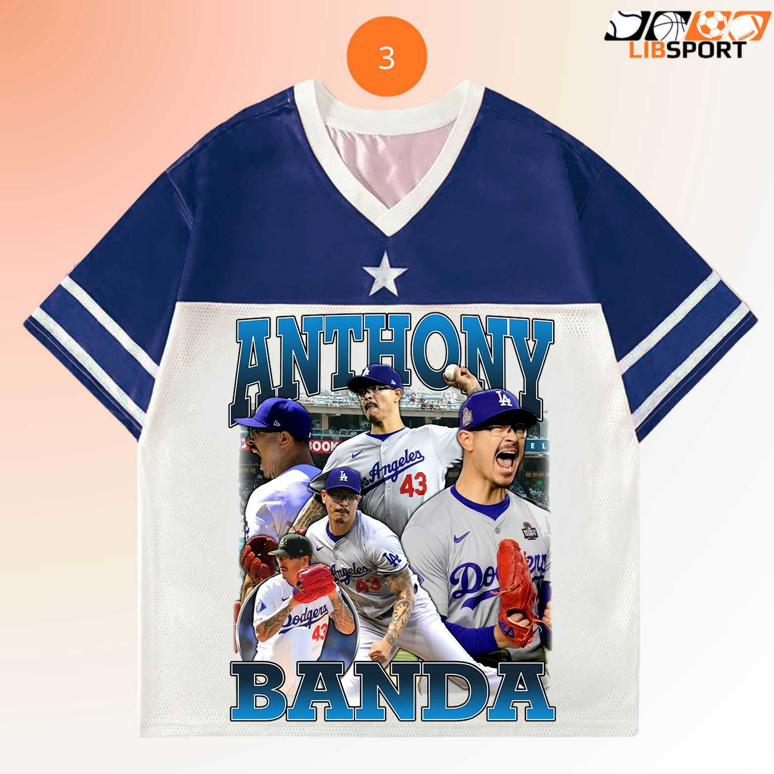 Anthony Banda Jersey, Los Angeles Dodgers Shirt, Streetwear Fan Tee